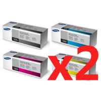 2 Lots of 4 Pack Genuine Samsung CLP-415 CLX-4170 CLX-4195 Toner Cartridge Set SU160A SU027A SU294A SU504A