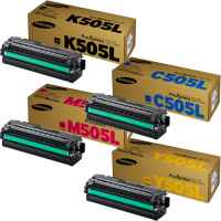 Samsung CLT-K505L CLT-C505L CLT-M505L CLT-Y505L Toner Cartridges