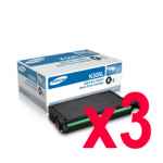 3 x Genuine Samsung CLP-620 CLP-670 CLX-6220 CLX-6250 Black Toner Cartridge CLT-K508L SU191A