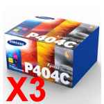 3 Lots of 4 Pack Genuine Samsung SL-C430 SL-C480 Toner Cartridge Set SU371A SU113A ST979A SU247A SU457A