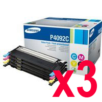 3 Lots of 4 Pack Genuine Samsung CLP-310 CLP-315 CLX-3170 CLX-3175 Toner Cartridge Set SU396A