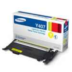 1 x Genuine Samsung CLP-320 CLP-325 CLX-3180 CLX-3185 Yellow Toner Cartridge CLT-Y407S SU476A