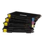 4 Pack Compatible Samsung CLP-500 CLP-550 Toner Cartridge Set