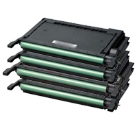 4 Pack Compatible Samsung CLP-610 CLP-660 CLX-6210 CLX-6240 Toner Cartridge Set ST907A ST886A ST925A ST960A