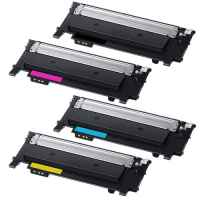 4 Pack Compatible Samsung SL-C430 SL-C480 Toner Cartridge Set SU371A SU113A ST979A SU247A SU457A