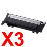 3 x Compatible Samsung SL-C430 SL-C480 Black Toner Cartridge CLT-K404S SU113A