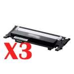 3 x Compatible Samsung CLP-360 CLP-365 CLX-3300 CLX-3305 Black Toner Cartridge CLT-K406S SU120A