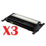 3 x Compatible Samsung CLP-320 CLP-325 CLX-3180 CLX-3185 Black Toner Cartridge CLT-K407S SU132A