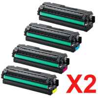 2 Lots of 4 Pack Compatible Samsung SL-C3010 SL-C3060 Toner Cartridge Set SU149A SU016A SU283A SU493A