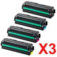 3 Lots of 4 Pack Compatible Samsung SL-C3010 SL-C3060 Toner Cartridge Set SU149A SU016A SU283A SU493A