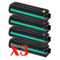 3 Lots of 4 Pack Compatible Samsung CLP-415 CLX-4170 CLX-4195 Toner Cartridge Set SU160A SU027A SU294A SU504A