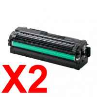 2 x Compatible Samsung SL-C2620 SL-C2670 SL-C2680 Black Toner Cartridge High Yield CLT-K505L SU169A