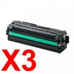 3 x Compatible Samsung SL-C2620 SL-C2670 SL-C2680 Black Toner Cartridge High Yield CLT-K505L SU169A