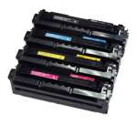 4 Pack Compatible Samsung CLP-680 CLX-6260 Toner Cartridge Set High Yield SU173A SU040A SU307A SU517A