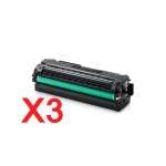 3 x Compatible Samsung CLP-680 CLX-6260 Black Toner Cartridge High Yield CLT-K506L SU173A