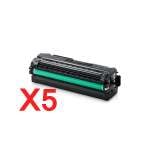 5 x Compatible Samsung CLP-680 CLX-6260 Black Toner Cartridge High Yield CLT-K506L SU173A