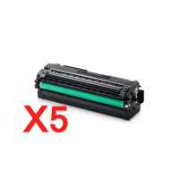 5 x Compatible Samsung CLP-680 CLX-6260 Black Toner Cartridge High Yield CLT-K506L SU173A