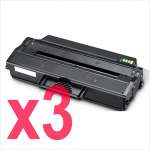 3 x Compatible Samsung ML-2950 ML-2955 SCX-4729 Toner Cartridge High Yield MLT-D103L SU718A