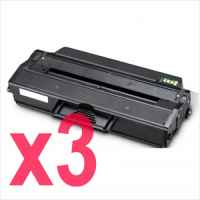 3 x Compatible Samsung ML-2950 ML-2955 SCX-4729 Toner Cartridge High Yield MLT-D103L SU718A