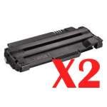 2 x Compatible Samsung ML-2540 ML-2580 ML-2545 SCX-4623 Toner Cartridge High Yield MLT-D105L SU768A