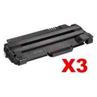 3 x Compatible Samsung ML-2540 ML-2580 ML-2545 SCX-4623 Toner Cartridge High Yield MLT-D105L SU768A