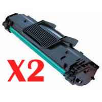 2 x Compatible Samsung ML-1640 ML-2240 Toner Cartridge MLT-D108S SU785A