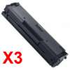 3 x Compatible Samsung SL-M2020 SL-M2020W SL-M2070 SL-M2070FW Toner Cartridge MLT-D111S SU812A