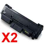 2 x Compatible Samsung SL-M2825DW SL-M2875FW Toner Cartridge High Yield MLT-D116L SU830A