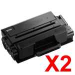 2 x Compatible Samsung SL-M3820 SL-M3870 SL-M4020 SL-M4070 Toner Cartridge Extra High Yield MLT-D203E SU887A