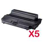 5 x Compatible Samsung SCX-5530 Toner Cartridge SCX-D5530B
