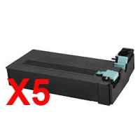 5 x Compatible Samsung SCX-6555 SCX-6555N Toner Cartridge SCX-D6555A SV210A