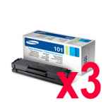 3 x Genuine Samsung ML-2160 ML-2165W SCX-3405F SCX-3405FW Toner Cartridge MLT-D101S SU698A