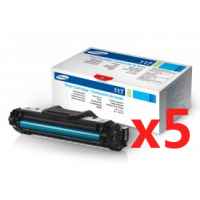 5 x Genuine Samsung SCX-4655 SCX-4655F Toner Cartridge MLT-D117S SU853A