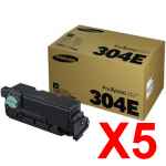 5 x Genuine Samsung SL-M4530 SL-M4530ND Toner Cartridge MLT-D304E SV033A