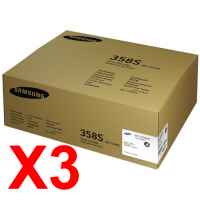 3 x Genuine Samsung SL-M4370 SL-M5370 Toner Cartridge MLT-D358S SV111A