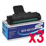 3 x Genuine Samsung SCX-4521 SCX-4521F Toner Cartridge SCX-4521D3