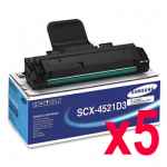 5 x Genuine Samsung SCX-4521 SCX-4521F Toner Cartridge SCX-4521D3