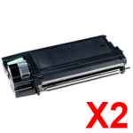 2 x Compatible Sharp AL204TD Toner Cartridge AL-204TD