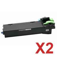 2 x Compatible Sharp AR270T Toner Cartridge AR-270T