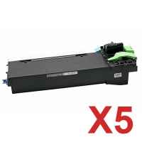 5 x Compatible Sharp AR270T Toner Cartridge AR-270T