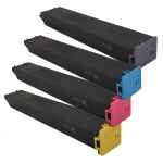 4 Pack Compatible Sharp BPGT70BA BPGT70CA BPGT70MA BPGT70YA Toner Cartridge Set
