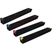 4 Pack Compatible Sharp MX36GTBA MX36GTCA MX36GTMA MX36GTYA Toner Cartridge Set