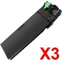 3 x Compatible Sharp MX500GT Toner Cartridge MX-500GT