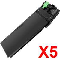 5 x Compatible Sharp MX500GT Toner Cartridge MX-500GT