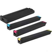 4 Pack Compatible Sharp MX51GTBA MX51GTCA MX51GTMA MX51GTYA Toner Cartridge Set