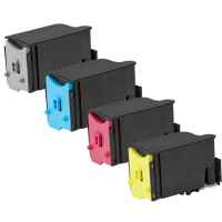 4 Pack Compatible Sharp MXC30GTB MXC30GTC MXC30GTM MXC30GTY Toner Cartridge Set