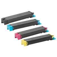 4 Pack Compatible Sharp MXC38GTB MXC38GTC MXC38GTM MXC38GTY Toner Cartridge Set