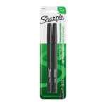 Sharpie Pen Fine Black Pack of 2
