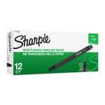 Sharpie Fineliner Pen Black Box of 12