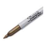 Sharpie Permanent Marker Fine Point Gold Box of 12